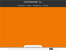 Tablet Screenshot of fustesnord.com